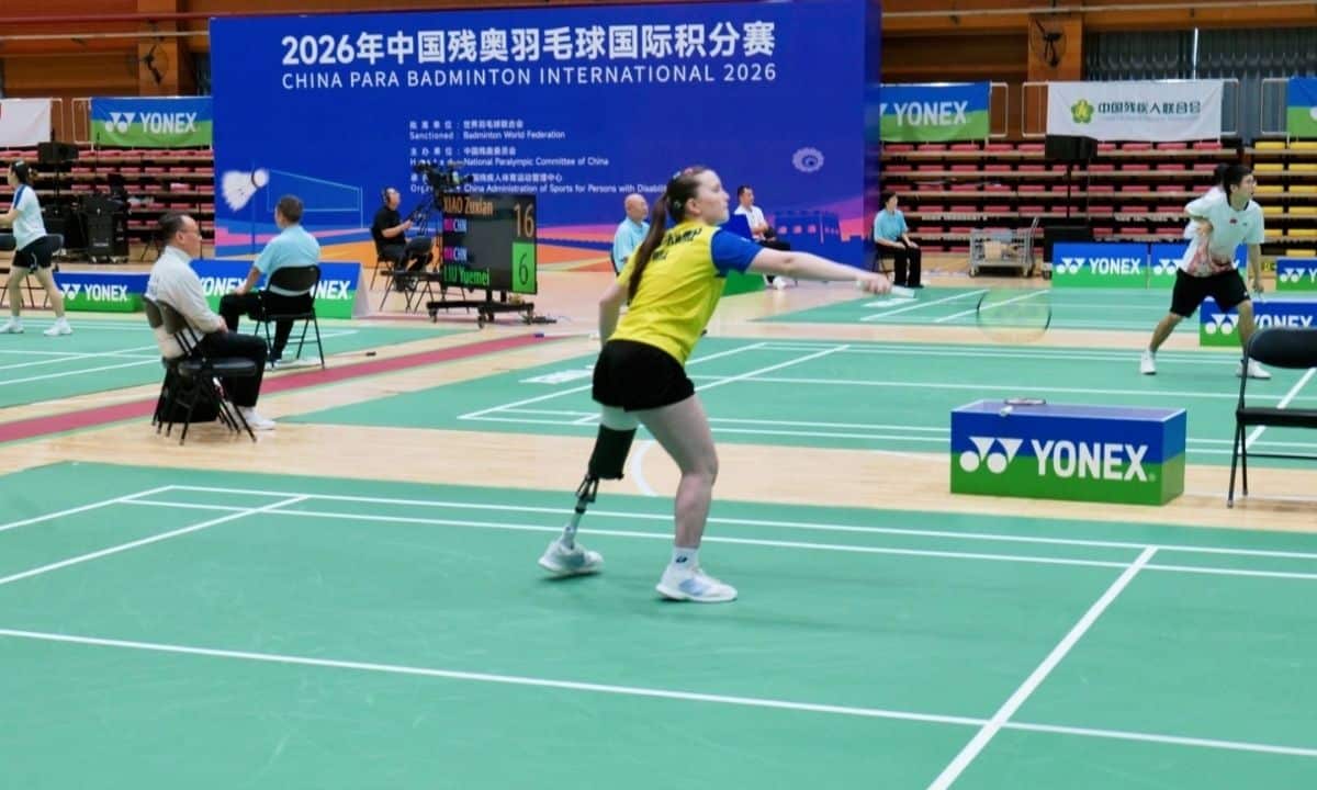 Brasil garante duas medalhas na China e avança para as semifinais do Parabadminton internacional com Kauana Beckenkamp e Vitor Tavares