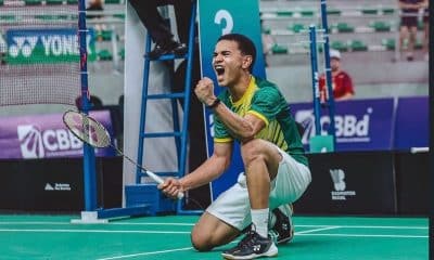 Klecivan Zaidan está nas semifinais do Future Internacional Junior de Bucaramanga de badminton