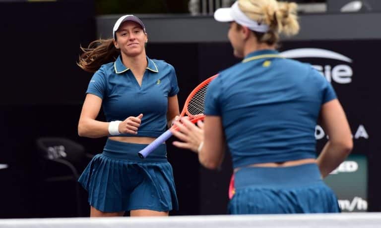 Luisa Stefani e Gabriela Dabrowski no SP Open 2026