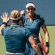 Luisa Stefani e Gabriela Dabrowski no US Open