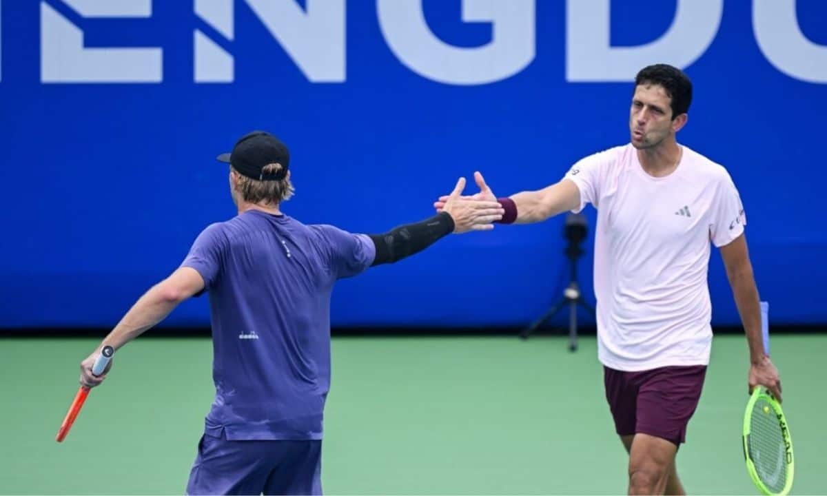 Marcelo Melo e Ryan Seggerman no ATP 250 de Chengdu