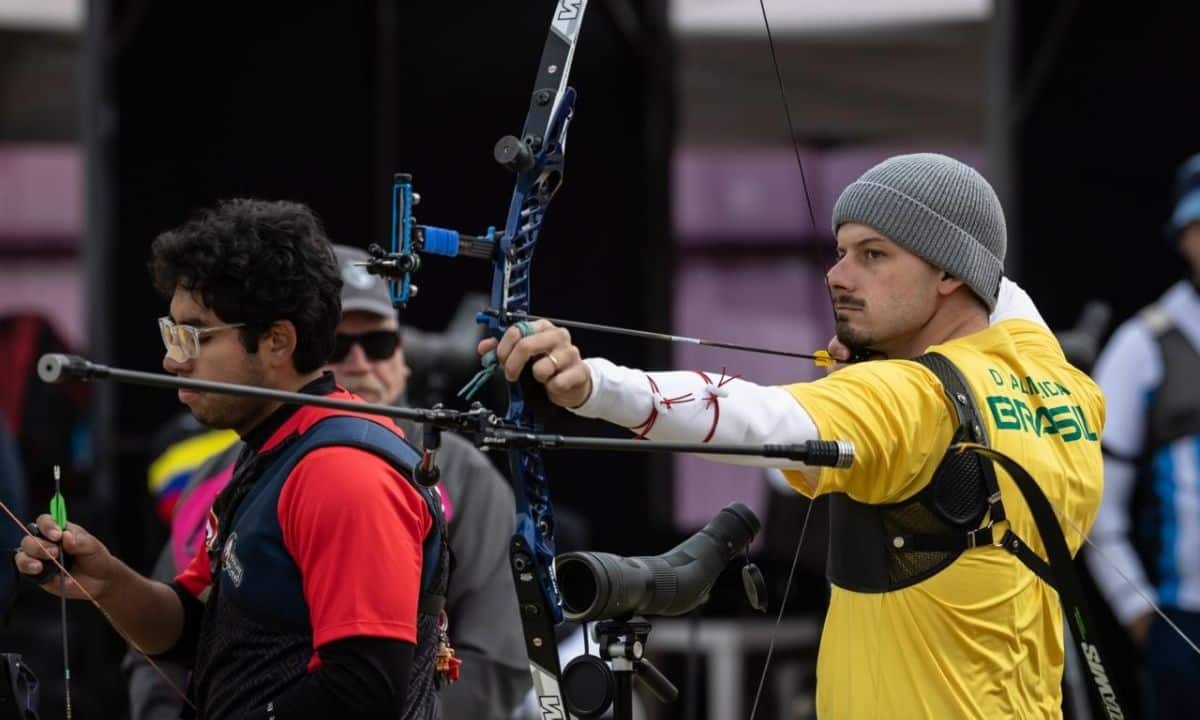Com Marcus D’Almeida, Brasil domina fase de ranqueamento no tiro com arco