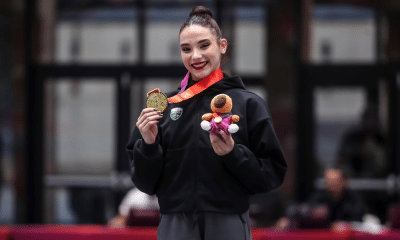 Maria Alexandre conquistou 5 medalhas nos Jogos Sul-Americanos