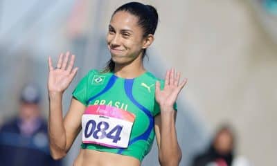 Mayara Leite, medalha de bronze nos 800m rasos nos Jogos Sul-Americanos de Santa Fé-2026