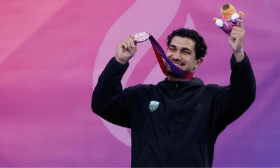 Miguel Pereira sobe ao pódio nos saltos ornamentais dos Jogos Sul-Americanos