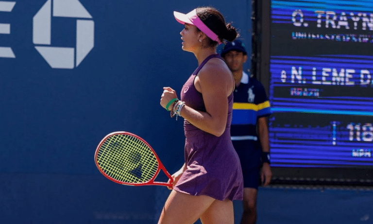 Naná Silva faz campanha inédita e vai às oitavas do US Open Juvenil