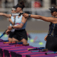 Nicole Faria nos Jogos Sul-Americanos Santa Fé 2026 – Pentatlo Moderno. Romulo
