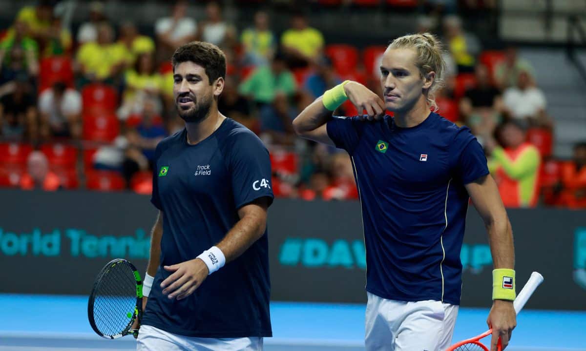 Orlando Luz e Rafa Matos revelam objetivos da dupla para a carreira. A parceria quer alcançar o ATP Finals e as Olímpiadas de LA 2028