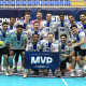 O Esporte Clube Pinheiros tem duas vitórias em dois jogos na Liga Nacional de handebol masculino. (Foto: Guilherme Werlang)