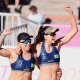 Rebecca e Carol - Vôlei de Praia em Santa Fé 2026. Foto Gaspar Nóbrega COB