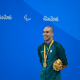 Daniel Dias nos Jogos Paralímpicos Rio 2016, no Estádio Aquático, natação