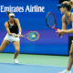 Em 2021, Luisa Stefani e Gabriela Dabrowski foram semifinalistas do US Open nas duplas femininas. (Foto: Divulgação/US Open)