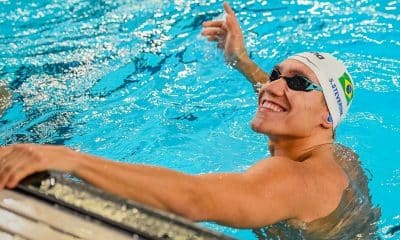 Stephan Steverink, um dos destaques brasileiros nos Jogos Sul-Americanos de Santa Fé-2026 na natação