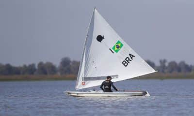 Brasil começa primeiro dia na Vela com segundo lugar no ILCA 7 e sétimo no Sunfish nos Jogos Sul-Americanos de Santa Fé 2026