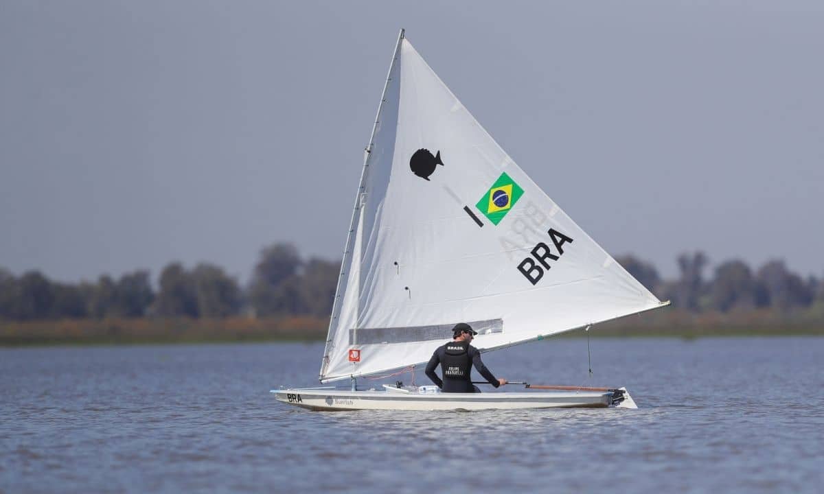 Brasil começa primeiro dia na Vela com segundo lugar no ILCA 7 e sétimo no Sunfish nos Jogos Sul-Americanos de Santa Fé 2026