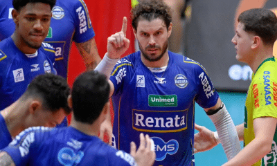 Vôlei Renata retomou a liderança do Paulista com mais uma vitória (Foto: Pedro Teixeira/Vôlei Renata