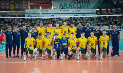 Jogando em casa, Brasil conquista título invicto do Sul-Americano Sub-19. (Foto: Lucas Alves/ENÓIS Audiovisual)