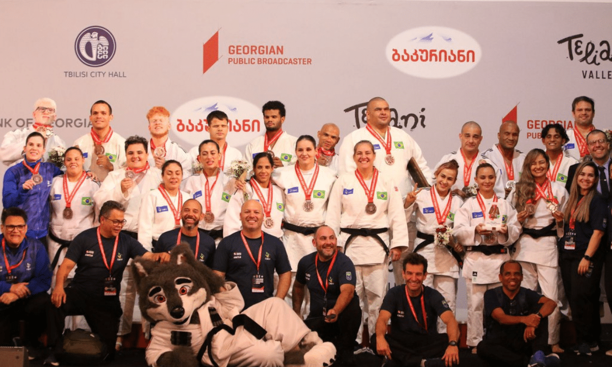 Com mais dois bronzes por equipes, Brasil encerra Mundial de Judô Paralímpico com 12 medalhas