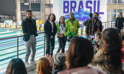 Daniel Dias conduz tour no CT Paralímpico em São Paulo