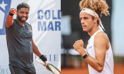 João Lucas Reis e Mika Brunold no Challenger de Tulln (Fotos: NÖ Open/Manfred Binder)