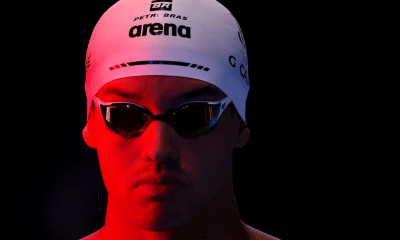 Caribé faz melhor tempo do mundo nos 50m livre