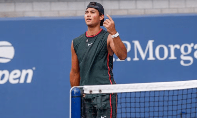 Guto Miguel avança à semifinal do US Open Juvenil — Foto: Marcelo Souto/Rede Tênis