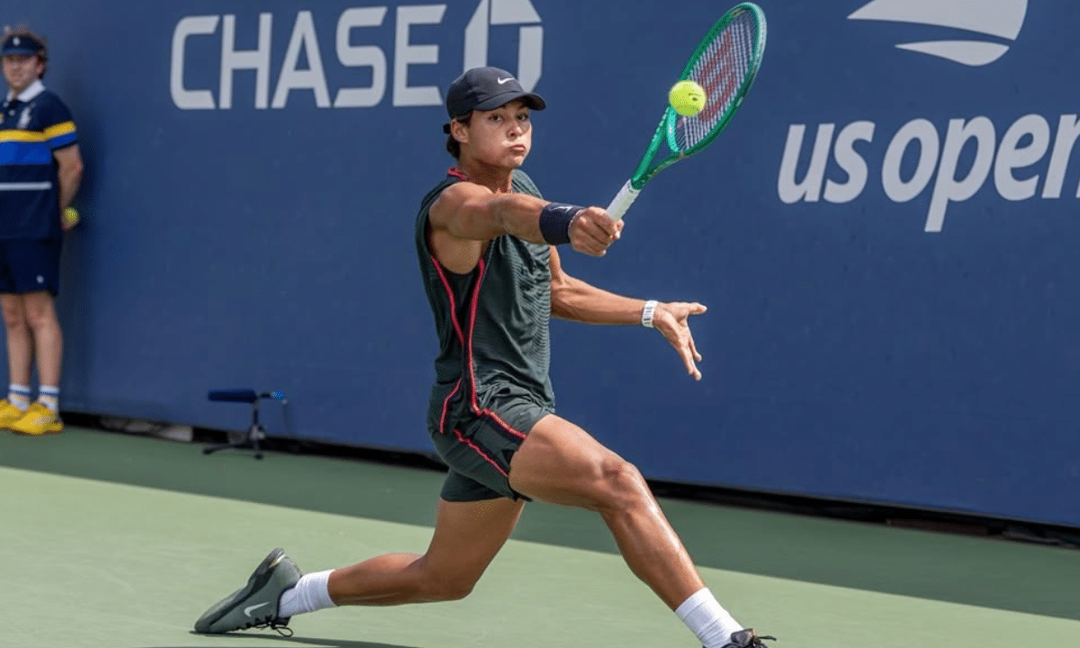 Em despedida do juvenil, Guto Miguel é vice-campeão do US Open