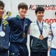 Marcus Pinto na Copa do Mundo Cadete de Bogotá (Foto: Federacion Colombiana de Esgrima)