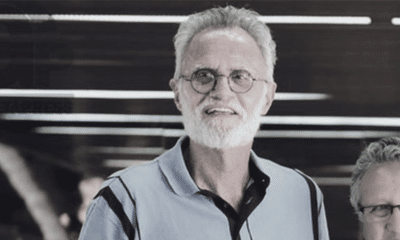 Sérgio em evento de comemoração da medalha de 64