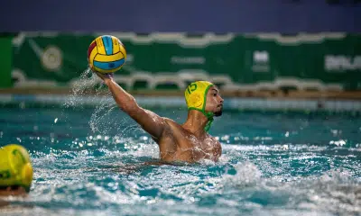 A seleção brasileira masculina venceu os Estados Unidos por 20 a 19 (Foto: Instagram @panamaquatics)