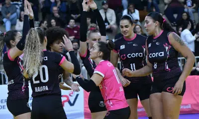 São Caetano venceu Sorocaba, entrou no G4 e eliminou o Paulistano Barueri (Foto: Osvaldo F./Divulgação)